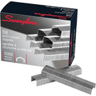 Swingline 1/4" Arch Crown Staples, 5000 Pack-For use in Swingline S - 8 and Bostitch B - 8 staplers, general office staple with hump back crown, chisel pointed, 1/4" leg, sleeve/slide tray box