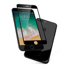 JCPal Preserver Glass Screen Protector for iPhone 8, Black-Peel and Adhesive