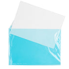 JAM Paper Cello Sleeves, A7, 5 1/16 x 7 3/16, Blue, 100 Pack (2783132)-Shipping weight: 0-1/2 lbs