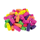 Merangue Happy Face Cap Erasers - 12 Pack-12/pack