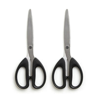 TRU RED 8" Stainless Steel Scissors - 2 Pack-8" scissors for functional, everyday use