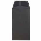 JAM Paper #5.5 Coin Envelopes, 3 1/8 x 5 1/2, Black, 100 Pack-Black Envelopes