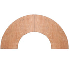 Flash Furniture 48"Rad. Folding Banquet Table, Beige (YTWSFT4824SP)-Dimensions: 30.25"H x 48"Dia.