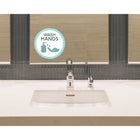 Avery Removable Round Vinyl Film Labels - 5" Dia. - White - 16 Labels-8 sheets per pack
