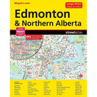 MapArt Edmonton Deluxe Street Gde-Edmonton Lg Pr Street Atlas