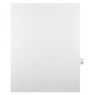 Mark Maker Legal Exhibit Index Tab White Single Tabs, 1/25th Cut, Letter Size, No Holes, Number 192, 25 Pack-White Single Tabs, 1/25th Cut