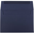 JAM Paper A8 Invitation Envelopes, 5.5 x 8.125, Navy Blue, 100 Pack (LEBA767g)-Size: A8 (5 1/2" x 8 1/8")