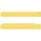 Wearwell 24/Seven Comfortable, Modular, Simple to Use, 3" x 39", Nitrile Male, Yellow-The 3' x 3' mats interlock on all four sides to cover large areas, or can be used as single stations