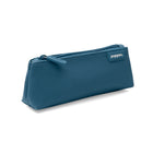 Poppin Pencil Pouch - Slate Blue-Features a durable, water-repellent, coated canvas
