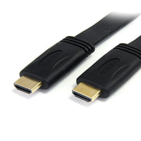 StarTech Flat High Speed HDMI Cable with Ethernet, Ultra HD 4k x 2k HDMI Cable, HDMI to HDMI M/M, 25 Ft.-Saves money and reduces clutter by combining high bandwidth video with digital audio connections in a single cable