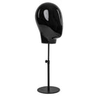 Can-Bramar RP Unisex Abstract Fibreglass Head Forms Set - Glossy Black - 3 Pack-RPH-2 Head Form: Head Height: 9 1/2"( 24.1 cm), Head Circumference: 20 1/2" (52.1 cm), Total Height: 16 1/2" - 24" (42 cm - 61 cm), Base Height: 7 14/16" - 14 1/2" (20 cm - 36.8 cm), Base diameter: 13 12/16" (35 cm)