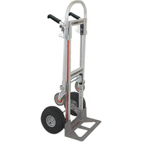 Gemini Convertible Aluminum Hand Trucks, Hand Truck Ht.", 51, Platform Truck Ht.", 40-Material - Aluminum