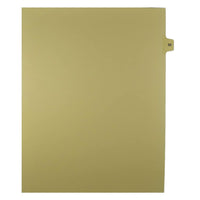Mark Maker Legal Exhibit Index Tab Buff Single Tabs, 1/15th Cut, Letter Size, No Holes, Number 33, 25 Pack-Buff Single Tabs, 1/15th Cut