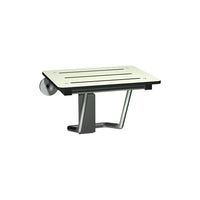 ASI Folding Shower Seat, Ivory-Folding shower seat