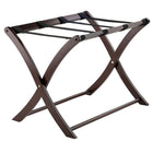 Winsome Wood Scarlett Luggage Rack, Cappuccino (40620)-Constructed of Solid Wood