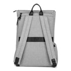 Bugatti Reborn Collection Backpack - Grey (BKP2229BU-GREY)-RFID protection to keep your personal information secure