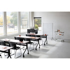 Safco Impromptu Full Whiteboard Screen - 42" x 72"-Full Whiteboard Screen also includes magnetic accessory tray for dry erase markers and eraser