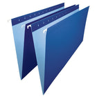 Staples Navy Hanging File Folders - Legal Size - 25 Pack-Legal size