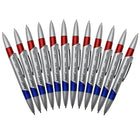 Moon Products Red/Blue Swirl Ink Pen, 24 Pack (JRMP80)-Ink Colour: Red/Blue