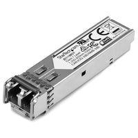 StarTech Gigabit Fiber 1000Base-SX SFP Transceiver Module, HP JD118B Compatible, MM LC, 550m (JD118BST)-Delivers reliable Gigabit Ethernet connections for 1000Base-SX compliant networks