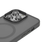 TUFF8 Glide Guard with Screen Protector and Wall Charger For iPhone 15 Plus - Smoke Black-Screen & Camera Protection: Designed with a raised lip for the lens and bezel of the screen to protect your camera, flash, and screen against scratches when placed face down