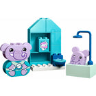 LEGO Duplo My First Daily Routines: Bath Time-Comes with 2 elephant toys, plus a brick-built toilet, bath and shower