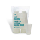 Verres en plastique pour boissons froides de 12 oz de Perk - Transparent - paquet de 50-Verres pour boissons froides pratiques