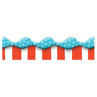 Eureka 37" x 3.25" Dimensional Look Extra Wide Deco Trim, Dr. Seuss , 36 Pack-Classroom trims for toddler - 3rd grades are apt for themed party celebrations