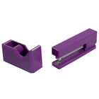 JAM Paper Office & Desk Sets, Stapler Tape Dispenser, Purple (3378PU)-Quantity: (1) Stapler, (1) Tape Dispenser (tape not included)