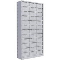 Metalware RK886 Boltless Shelving Unit, 13-Shelves, 36" x 18" x 76", Light Grey-Adjustable shelving system that provides high strength, yet economical storage capacity for your needs