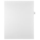 Mark Maker Legal Tabs - Letter Size - White - 1/15th cut - 25 tabs per package - 5 packages Pack - Number 95-White Single Tabs