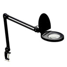 Dainolite LED Magnifier Black With 5D Lens +A Bracket Black-Desk Lamp