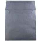 JAM Paper 6 x 6 Square Envelopes, Stardream Metallic Anthracite Black, 50 Pack (V018309I)-Blank interior for personalized message