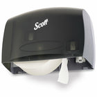 Scott - Papier hygiénique en rouleau format géant grande capacité - 2 épaisseurs - non perforé - caisse compacte pour un stockage facile - blanc - paquet de 4-Blanc