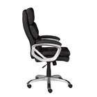 Brassex Elius Executive Office Chair - Black-360-degree swivel chair with gas lift for customized support