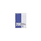 Mead Wide Ruled Notebook Filler Paper, 10 1/2" x 8", 6-Pack, 1200 Pack (MEA15200)-Size: 10 1/2"(H) x 8"(W)