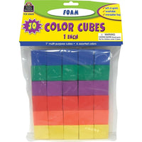 Teacher Created Resources Foam Colour Cubes, Grade Preschool+ (TCR20615)-Ages 5 - 9 and grades preschool+