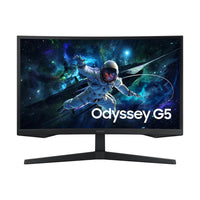 Samsung 27" Odyssey G5 QHD 1ms 165Hz Curved Gaming Monitor - Black-Experince smooth gameplay. AMD Radeon FreeSync keeps your monitor and graphics card refresh rate in sync to reduce image tearing. Watch movies and play games with reduced interruptions. Even fast scenes look seamless and smooth.