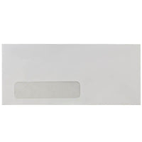 JAM Paper #10 Window Business Envelopes, 4.125" x 9.5", White, 250 Pack (1633173cf)-#10 business envelopes