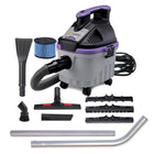 ProGuard 4 Portable Wet/Dry Vacuum with Tool Kit-Power and versatility come together in this 4 gallon wet dry vacuum. For quick emergency spills, detail cleaning and portable jopbsite maintenance, there is no better choice for true wet/dry vacuum performance in an easy-to-carry package.