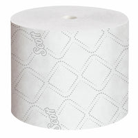 Scott Pro Paper Core High-Capacity Standard Roll Toilet Paper - with Elevated Design - 2-Ply - White - 36 Pack-1,100 Sheets/Roll, 36 Scott Pro Paper Core High-Capacity Standard Roll Toilet Paper Rolls/Case, 39,600 Sheets/Case