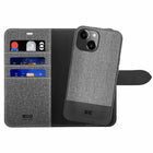 Blu Element Folio 2 in 1 iPhone 16e/15/14/13 Gravity Case - Grey-Car mount compatible