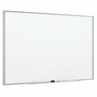 Quartet Fusion Nano-Clean Magnetic Whiteboard - 6' x 4-Board surface is recessed from the frame to deliver a fresh, clean look