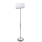 Azar Displays 7" x 11" Acrylic Sign Holder with Stand, Clear (300835)-Use for store fronts, trade show booths and much more