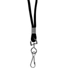 C-line Standard Lanyard With Swivel Hook, Black, 36 Pack (CLI89311)-Black