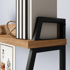 Sauder 43"W North Avenue Desk - Sindoori Mango-Finished on all sides for versatile placement in any room of your home