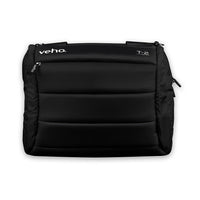 Veho VNB-001-T2 T-2 Hybrid Laptop/Notebook Bag with Rucksack Option, 10"-17", Black-Hybrid design from traditional carry handle and shoulder strap to Rucksack with hidden straps