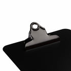 JAM Paper Small Aluminum Memo Clipboard - 6" W x 9" H - Black-Quantity: Sold Individually. Heavy duty clipboards are made from quality plastic and designed to be long lasting.