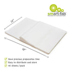 Smart-Fab Sheets 12" X 18", White, 90 Pack-They're ideal for classroom use - easy to distribute and store