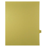 Mark Maker Legal Exhibit Index Tab Buff Single Tabs, 1/15th Cut, Letter Size, No Holes, Number 116, 25 Pack-Buff Single Tabs, 1/15th Cut